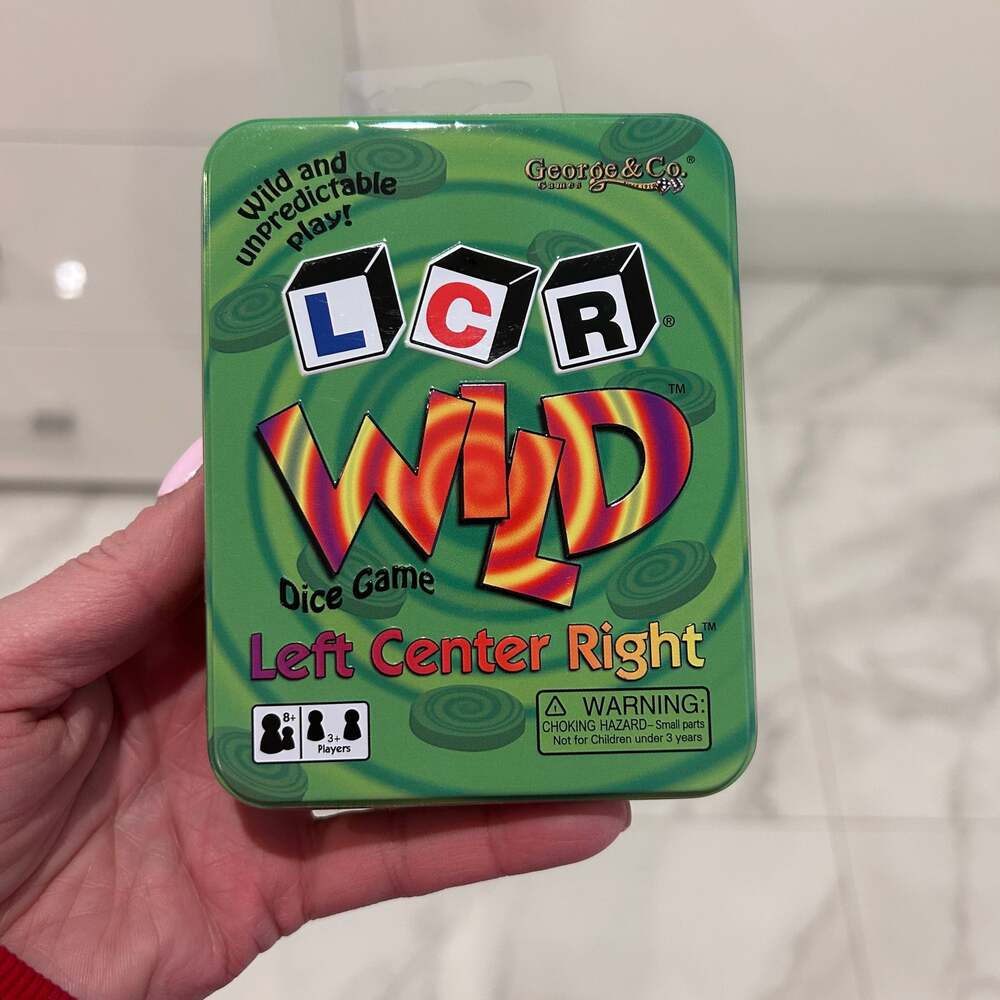 George and Company GEO0723 LCR (R) Wild Dice Game NEW UNOPENED